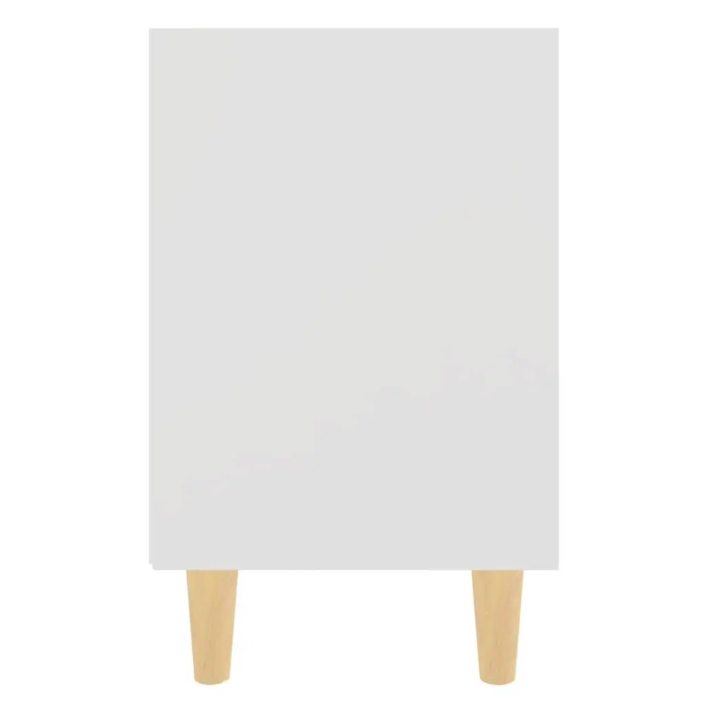 White Nightstand with Practicality and Style Combined