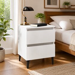 Reliable White Nightstands with Ample Storage for Value