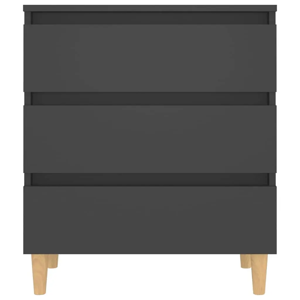 Sideboard Grey Scandinavian Style Storage Cabinet Drawers Display Furniture