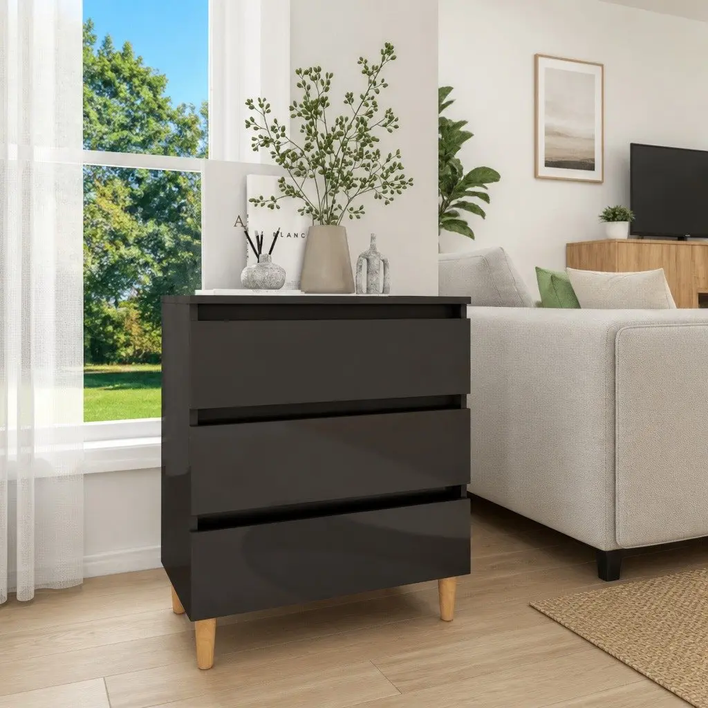Grey Sideboard Cabinet with Ample Storage
