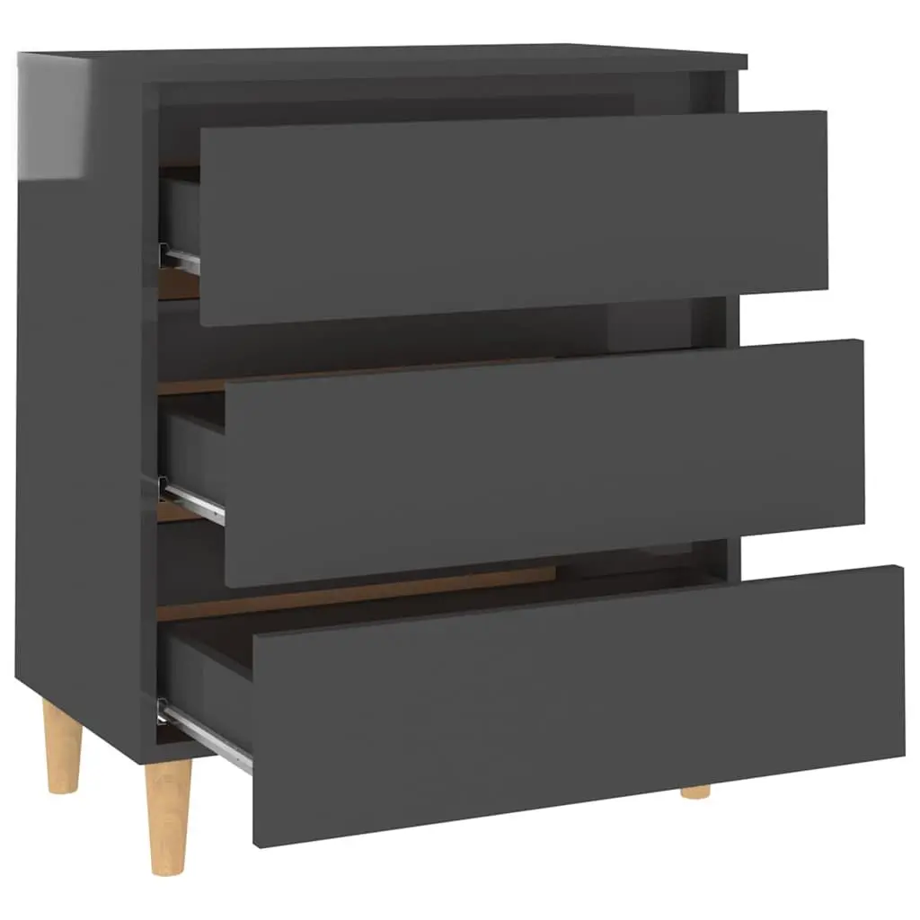 Grey Sideboard Cabinet with Ample Storage