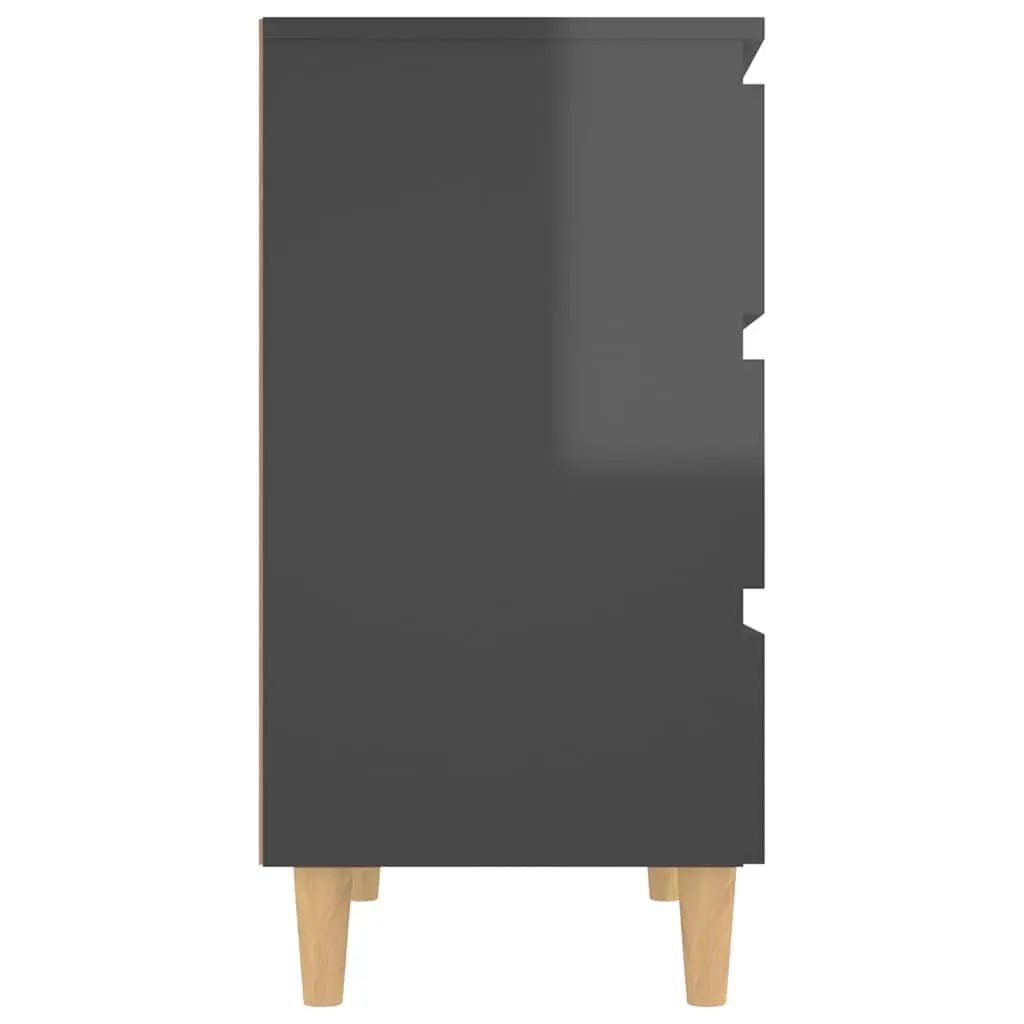 Grey Sideboard Cabinet with Ample Storage