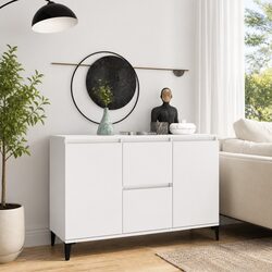 Reliable Storage with the White Sideboard Cabinet