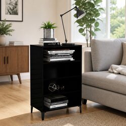 Reliable Black Sideboard Cabinet with Ample Storage