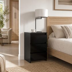 Reliable Black Bedside Table: Practical and Cost-Effective