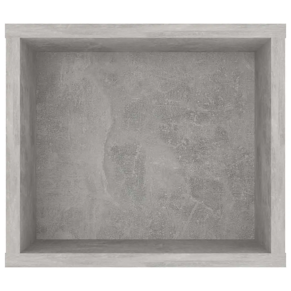 Grey Wall-Mounted TV Cabinet with Storage Solutions
