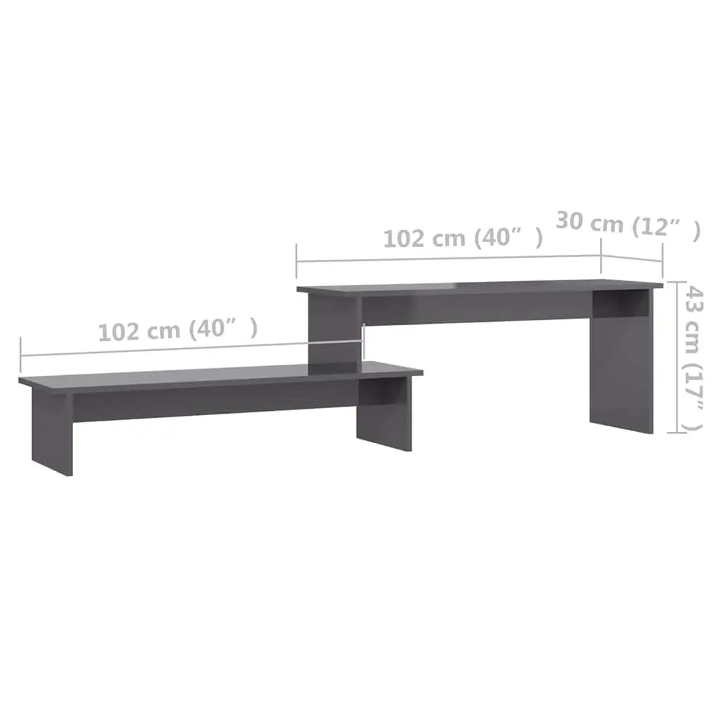 Grey TV Cabinet for Storage Solutions