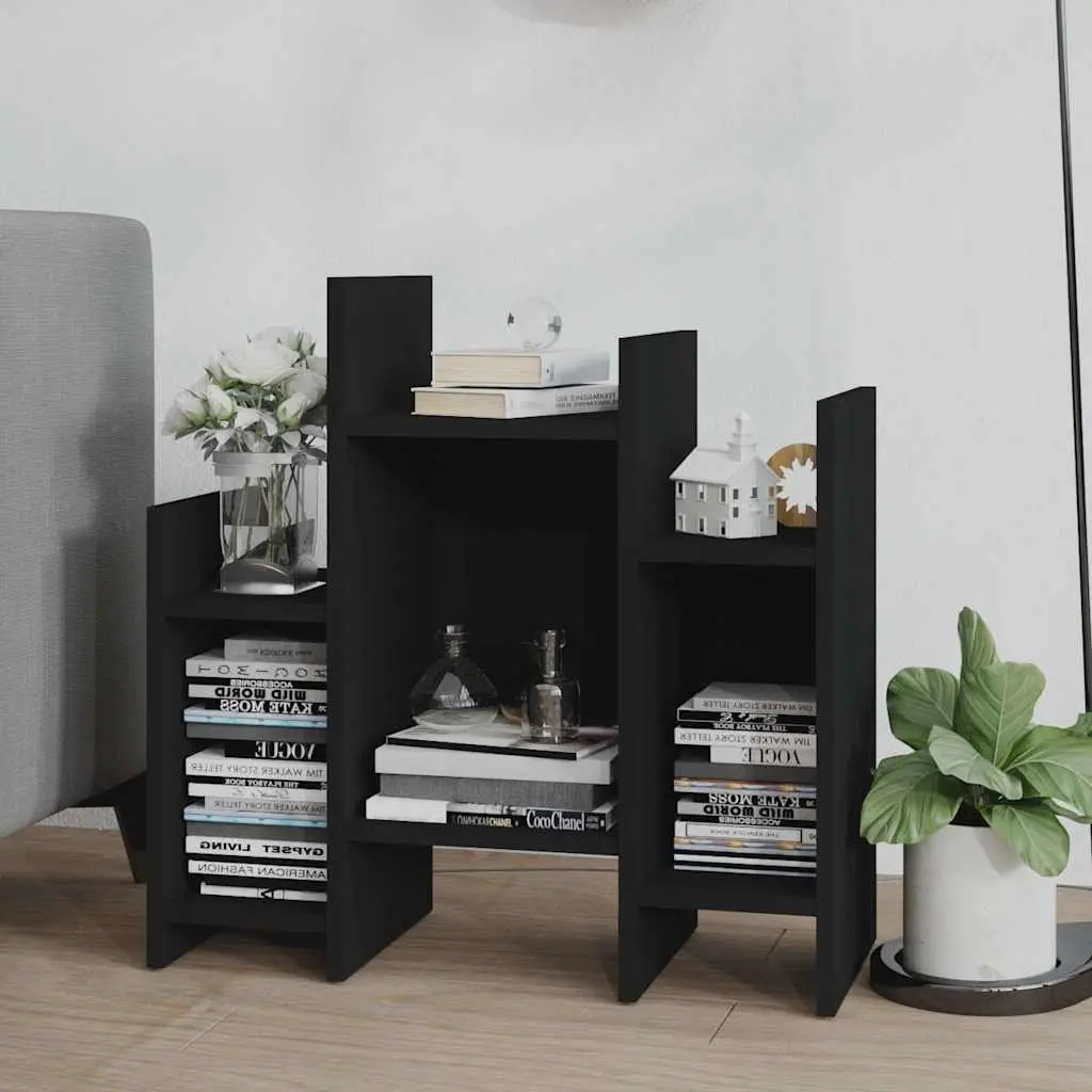 Black Side Cabinet with Ample Storage Capacity