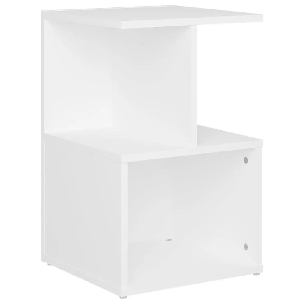 White Nightstand for Organized Living