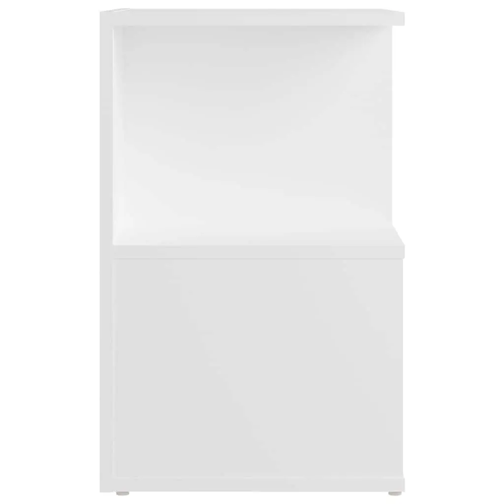 White Nightstand for Organized Living
