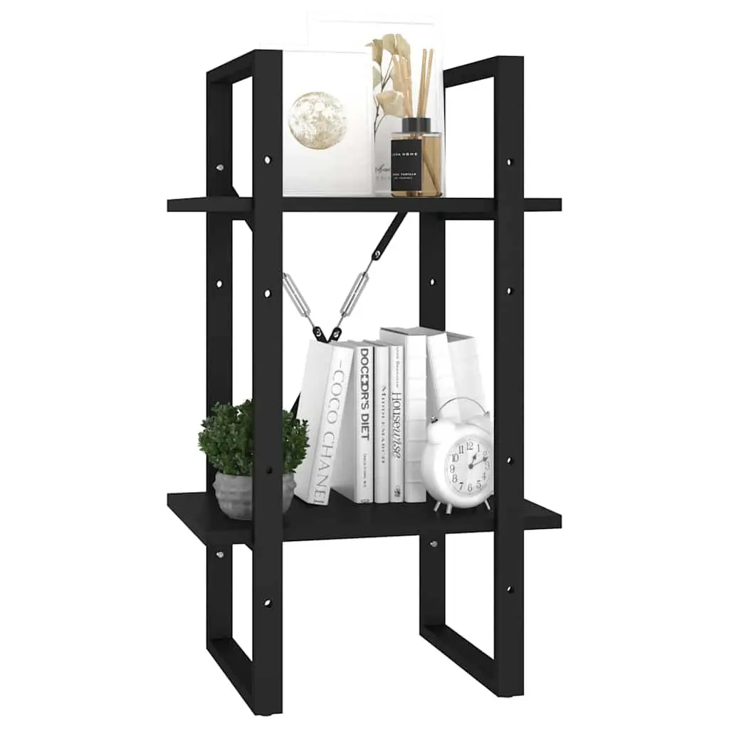 2-Tier Book Cabinet with Industrial Style