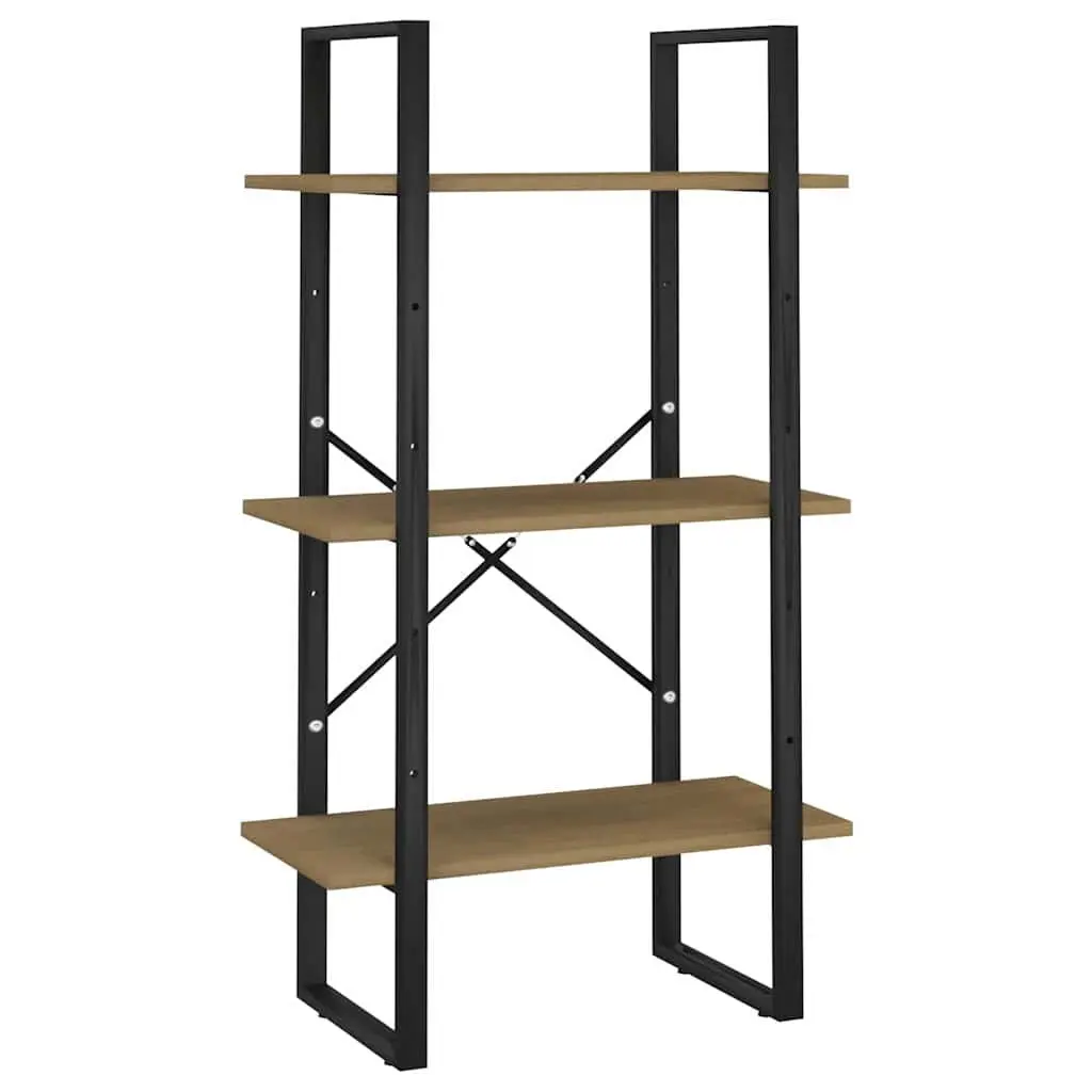 Storage Shelf 60x30x105 cm Solid Pine Wood Bookcase Standing Display Rack