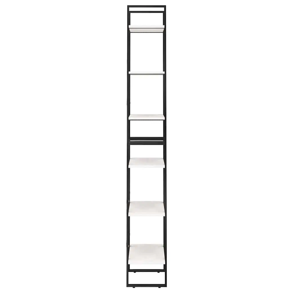 Storage Shelf White 60x30x210 cm Bookcase Display Rack Home Office