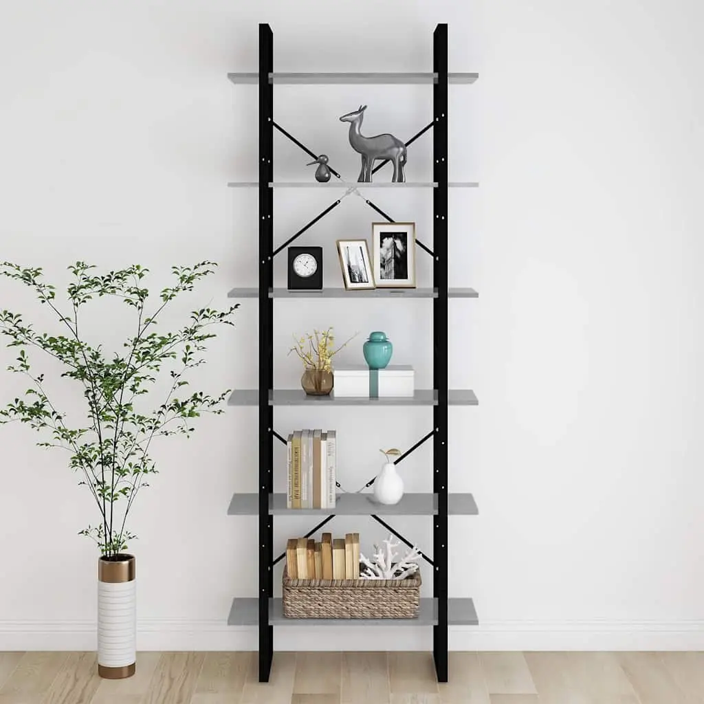 Grey High Cabinet with Ample Storage Space