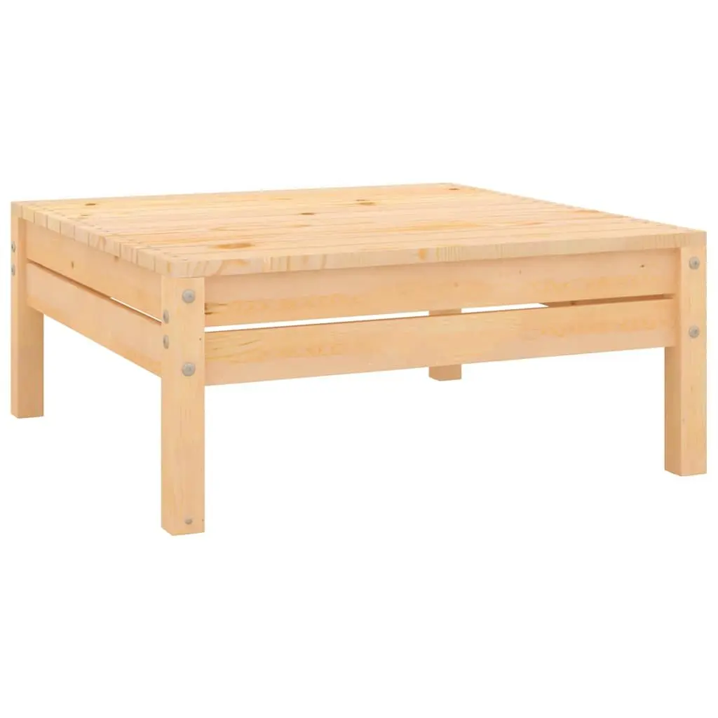 3 Piece Wooden Garden Lounge Set Pallet Design Outdoor Patio Furniture Brown