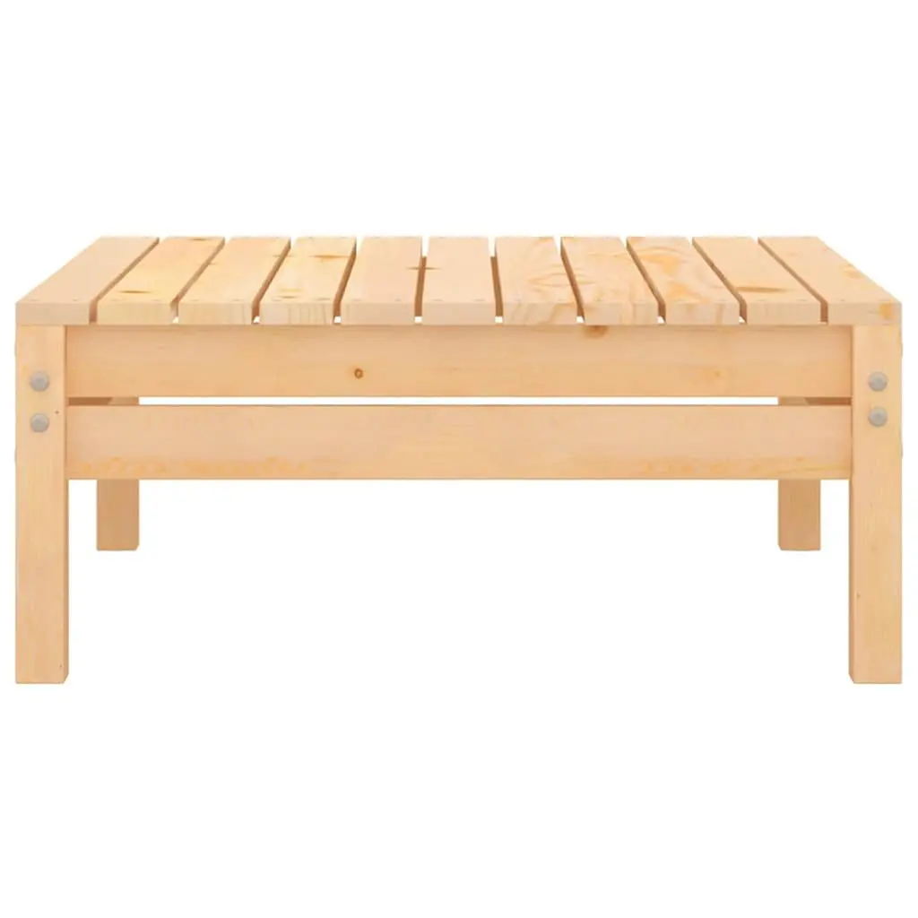 3 Piece Wooden Garden Lounge Set Pallet Design Outdoor Patio Furniture Brown