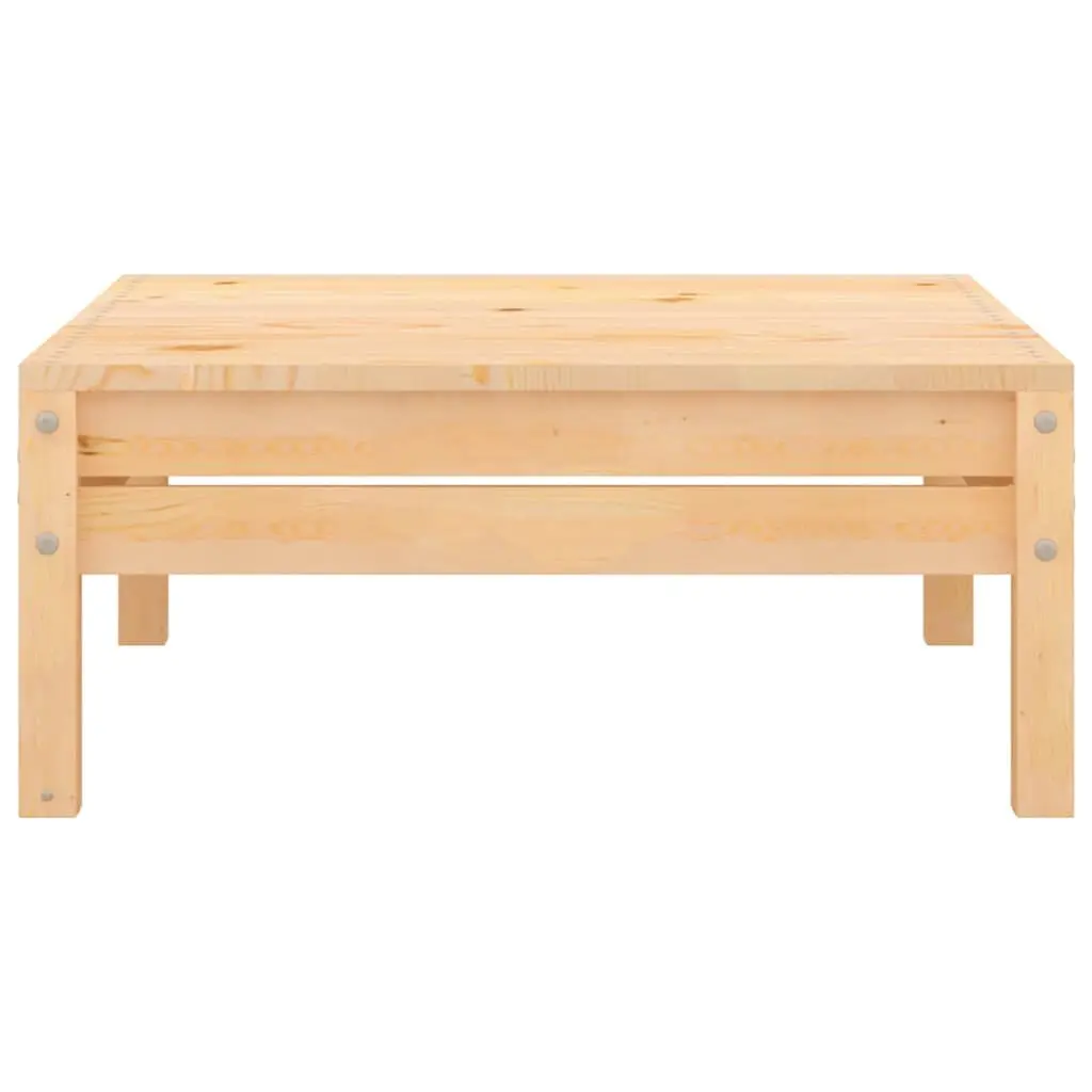3 Piece Pinewood Garden Lounge Set