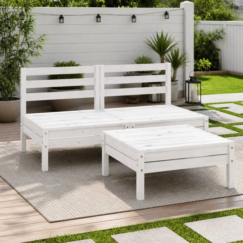 3 Piece Lounge Set for Outdoor Relaxation