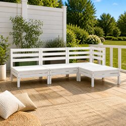 Practical 4-Piece Lounge Set for Outdoor Relaxation