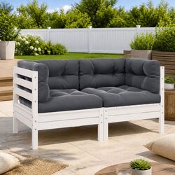 Comfortable and Versatile 2-Seater Garden Sofa