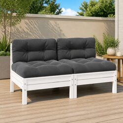 Comfortable 2-Seater Garden Sofa with Easy Care