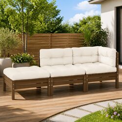 Warm and Comfortable Outdoor Lounge Set for Your Garden