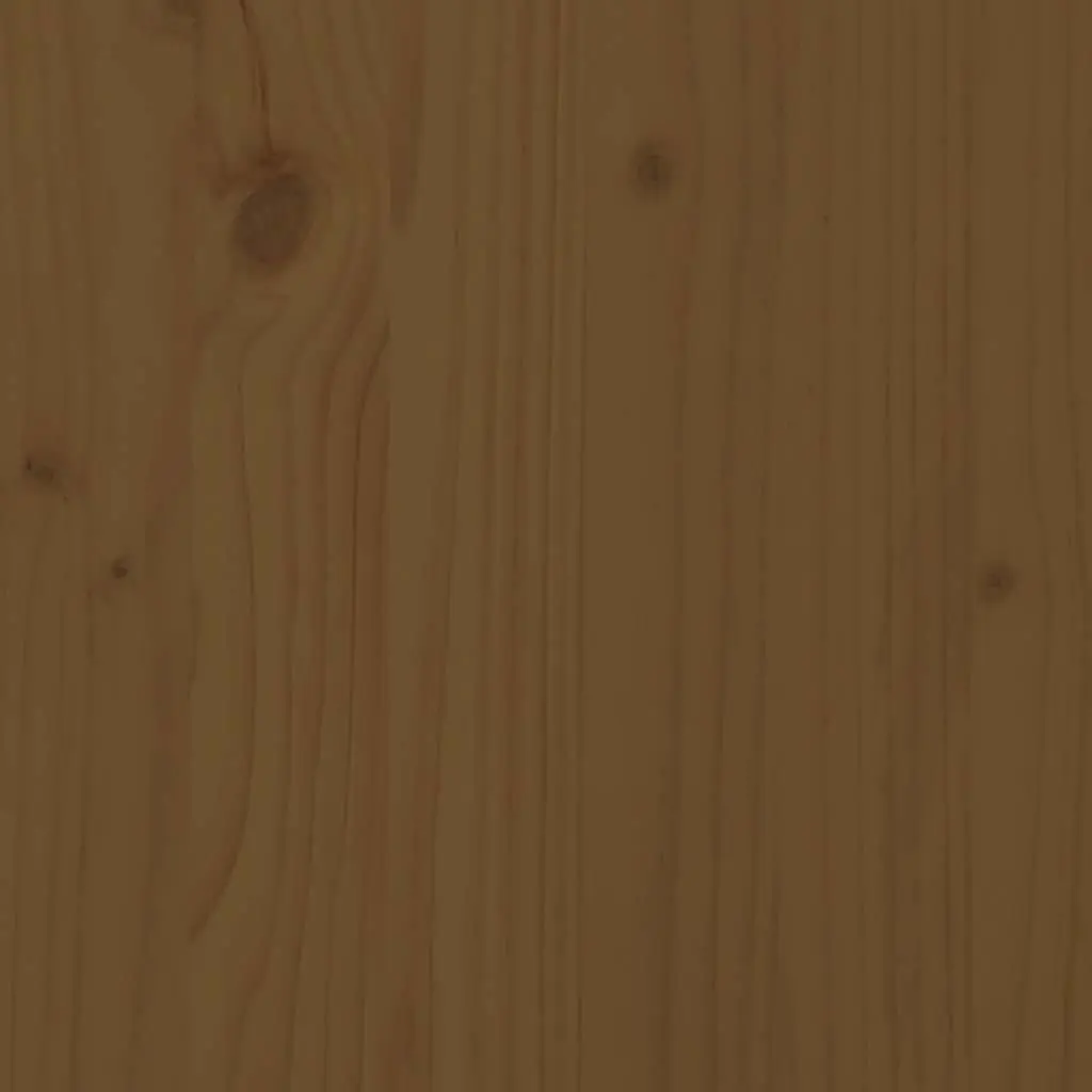 3 Piece Garden Lounge Set Outdoor Patio Sofa Set Brown Cream Cushions Pinewood