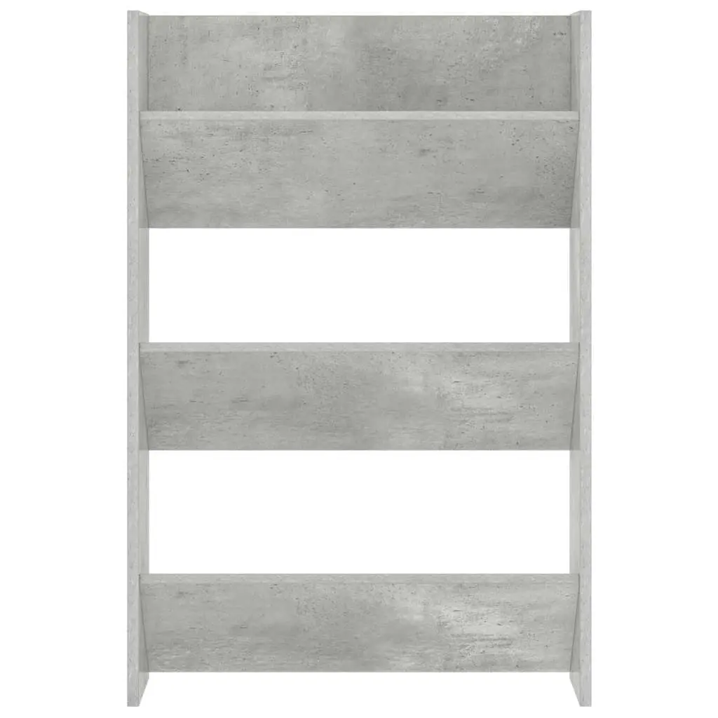 Wall Mounted Shoe Cabinet Storage Organiser Grey 60W x 18D x 90H cm