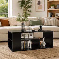 Reliable Coffee Table with Ample Storage and Style