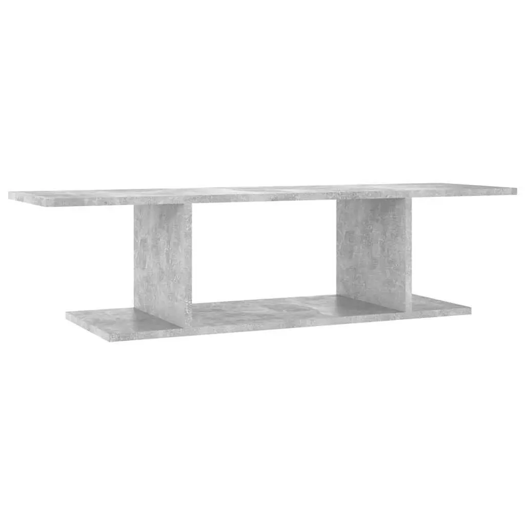 Grey Wall Mounted TV Cabinet