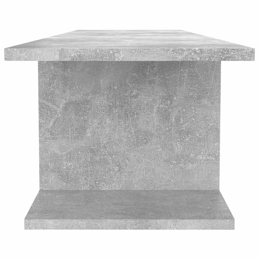Grey Wall Mounted TV Cabinet