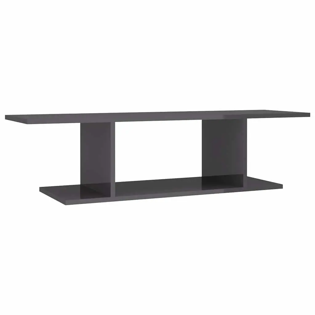 Wall Mounted TV Cabinet with High Gloss Finish