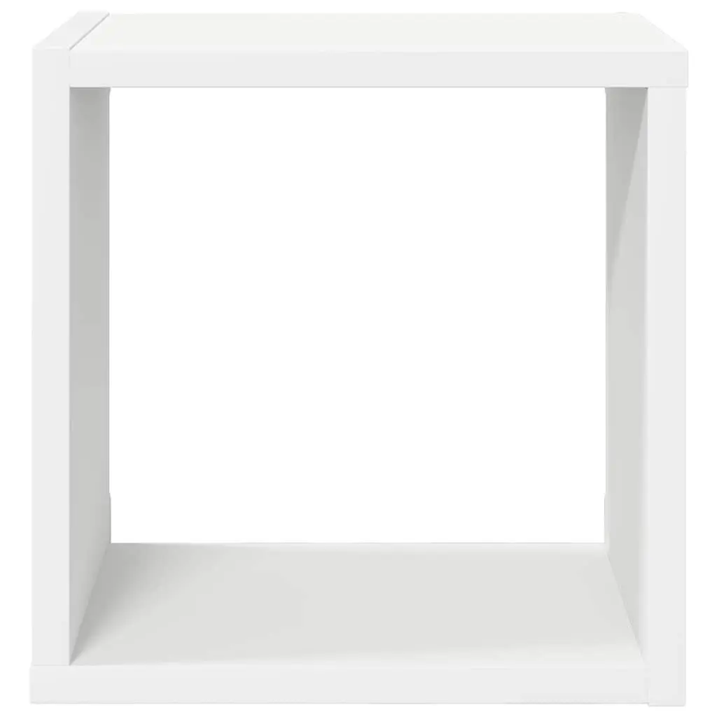 White Cube Shelves Set of 4 for Home Use