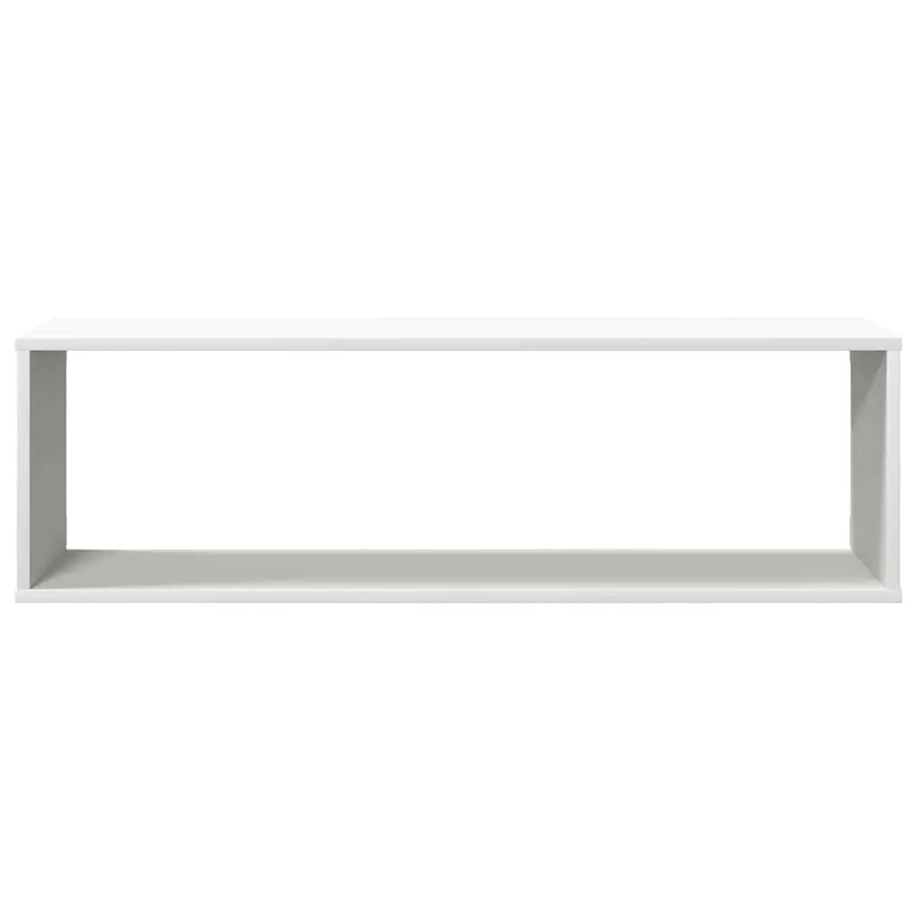 Wall Cube Shelves Set 4 Piece Display Storage Floating Shelving White