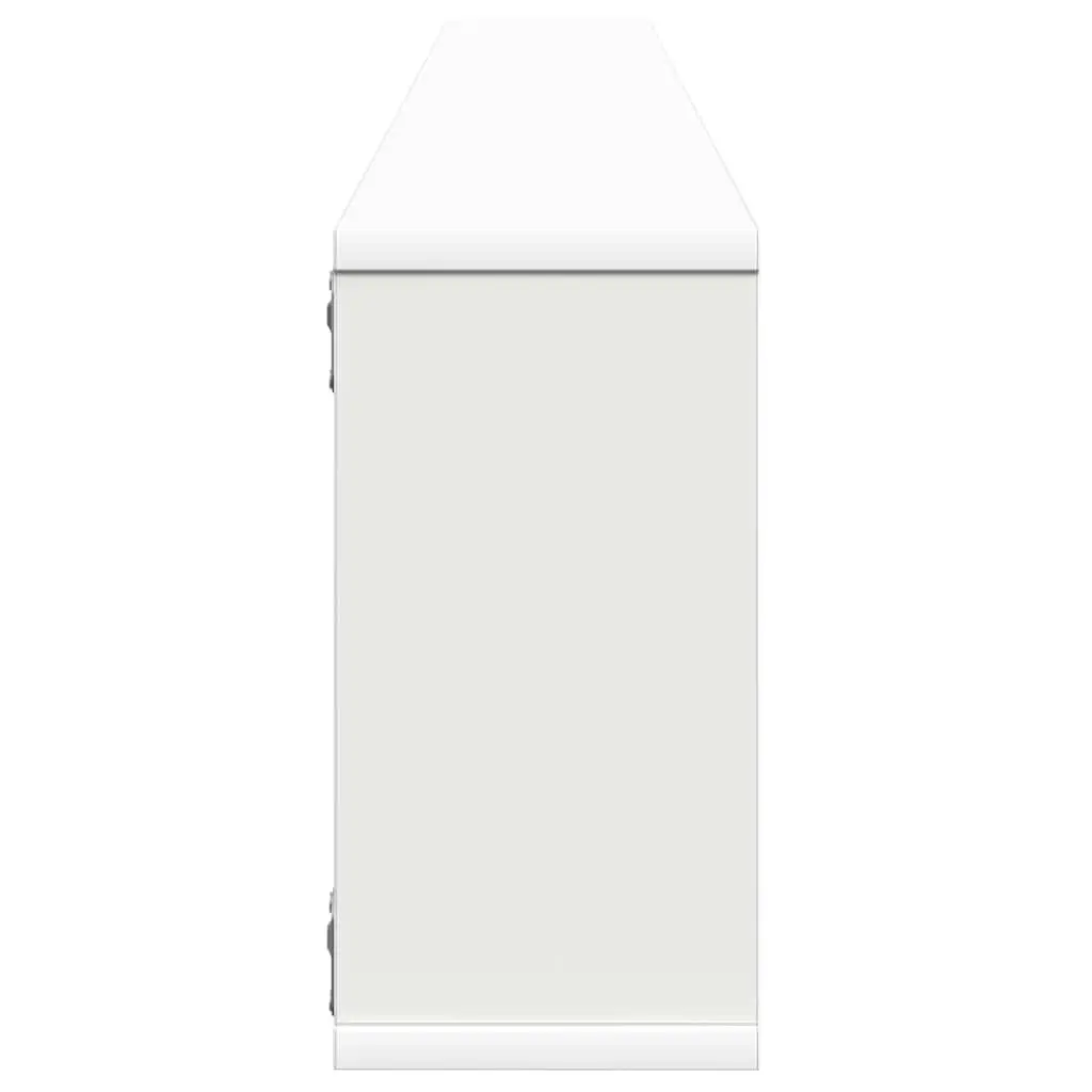 Wall Cube Shelves Set 4 Piece Display Storage Floating Shelving White