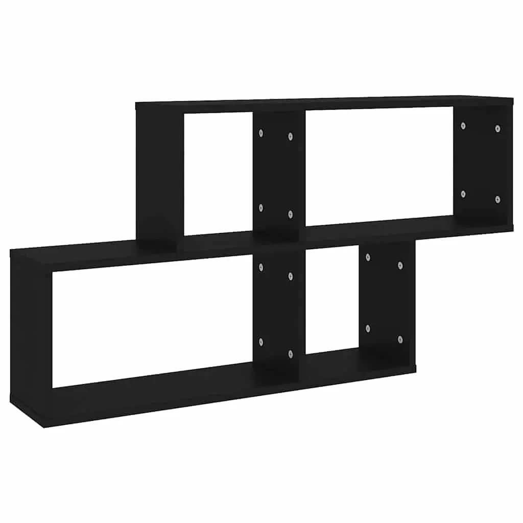 Black Floating Shelf for Home Use