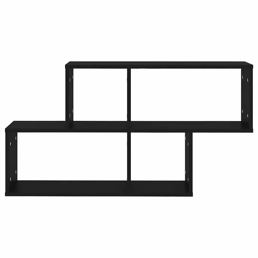 Black Floating Shelf for Home Use