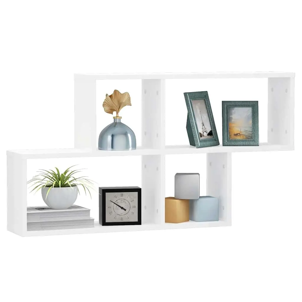 White Wall Shelf for Décor