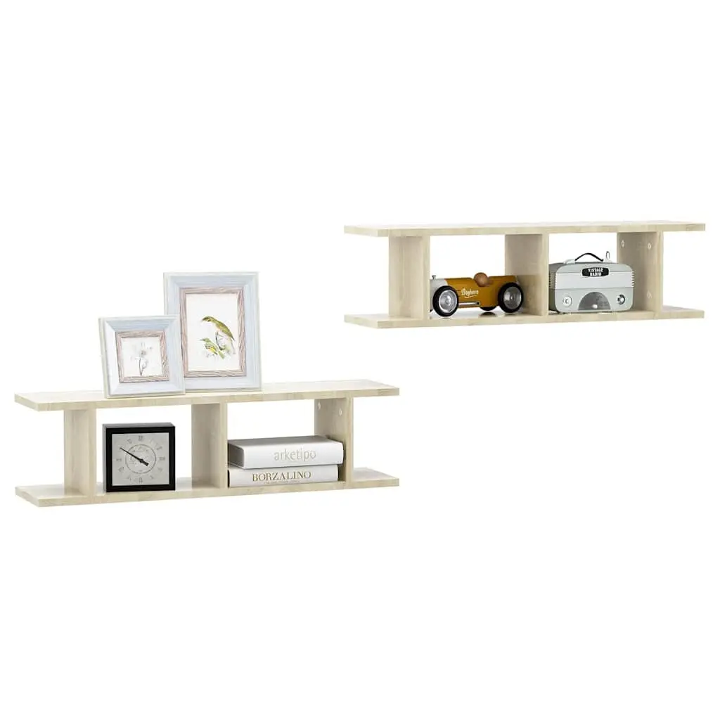 Brown Floating Shelves for Home Decor