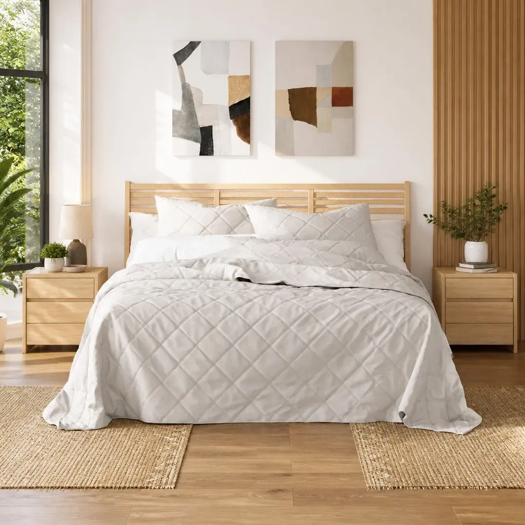 Bedside Cabinet Storage 40x31x50cm Brown Solid Wood Nightstand