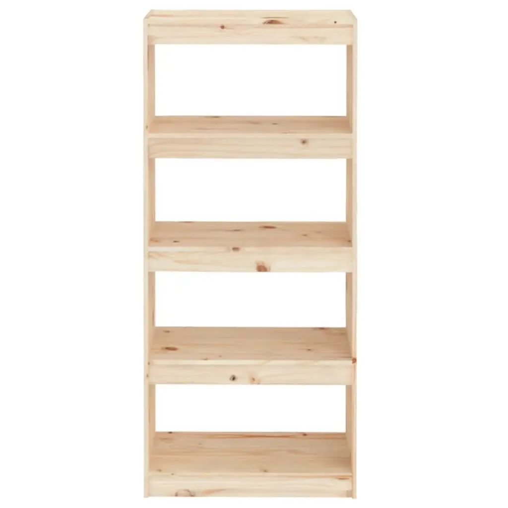 Book Cabinet Room Divider 60x30x135.5cm Bookcase Bookshelf 4 Compartment Storage