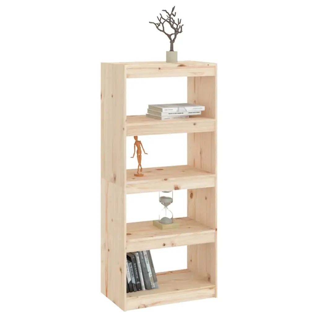 Book Cabinet Room Divider 60x30x135.5cm Bookcase Bookshelf 4 Compartment Storage