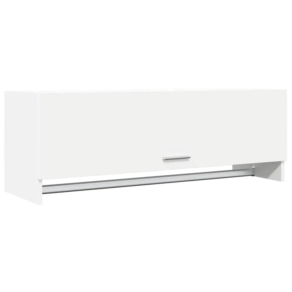 Wardrobe Cabinet Storage Organizer 100x32.5x35 cm White