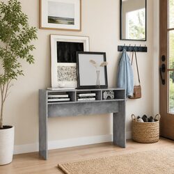 Functional Grey Console Table for Everyday Use