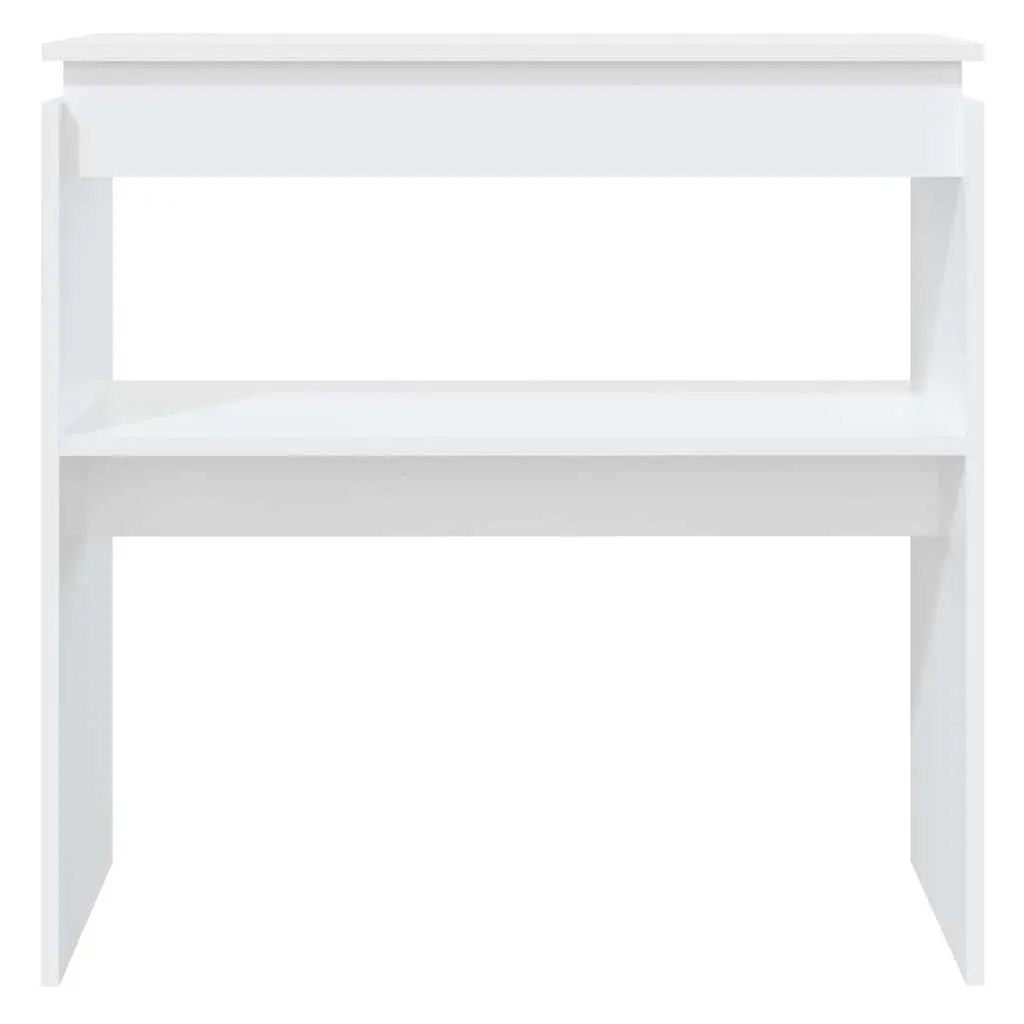 Console Table Storage Hallway Entryway 80L x 30W x 80H cm White
