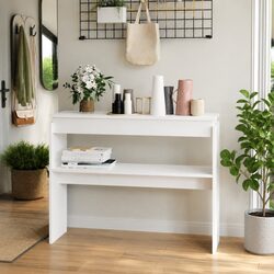 Reliable White Console Table for Your Entryway