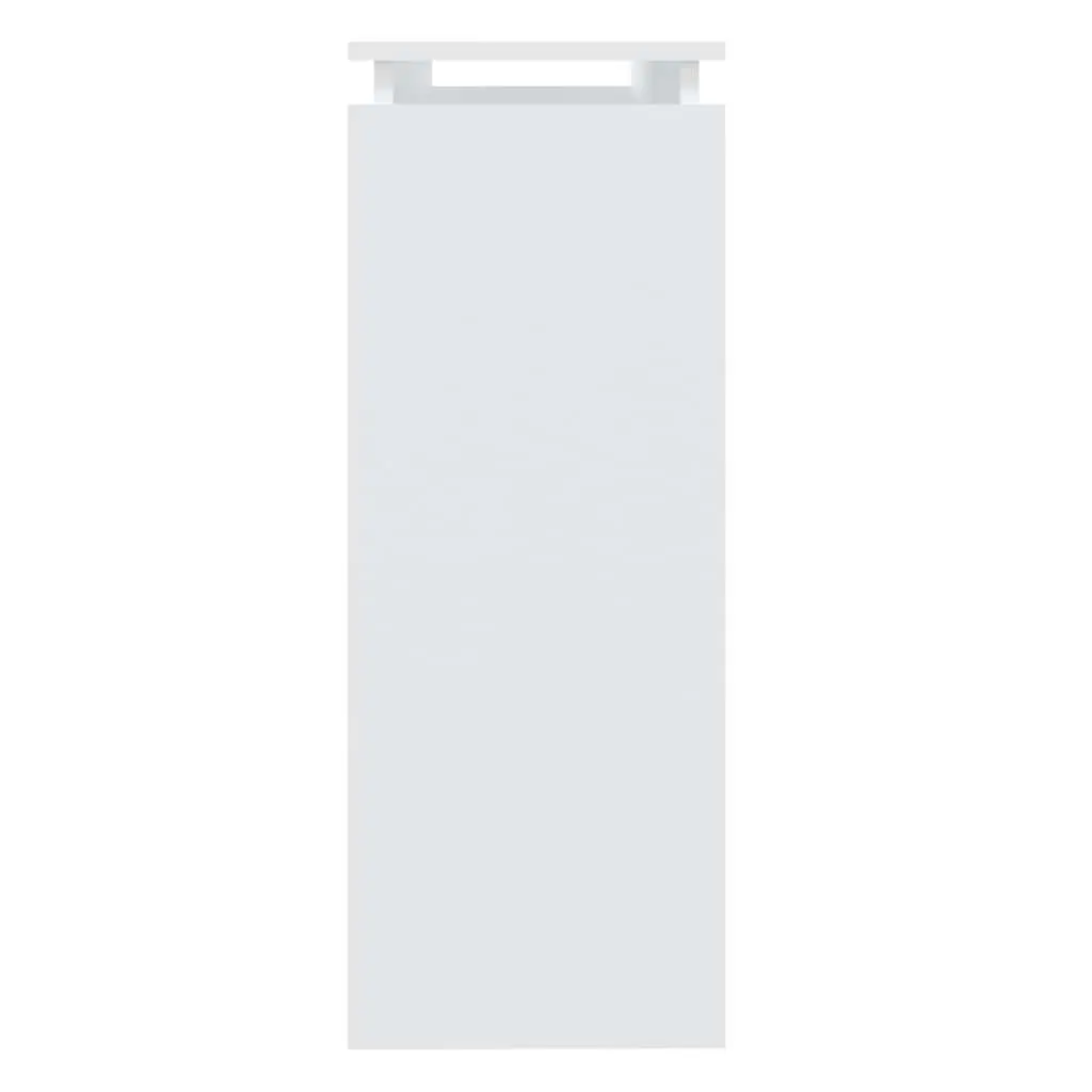 Console Table White Hallway Accent Side Table Storage Entrance Decor Display