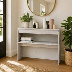 Grey Console Table: Practical Design for Your Home