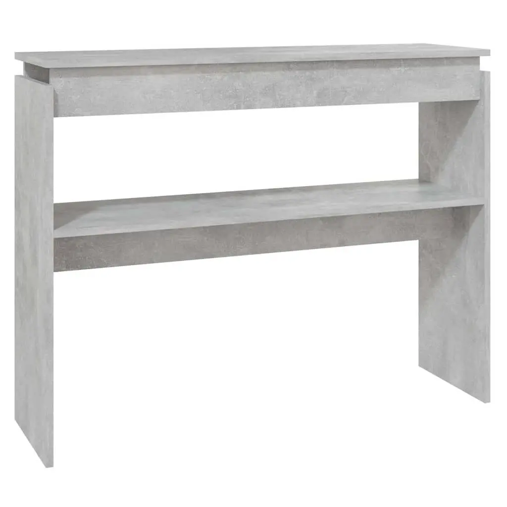 Console Table Hallway Entrance Display Side Table Grey 102x30x80cm