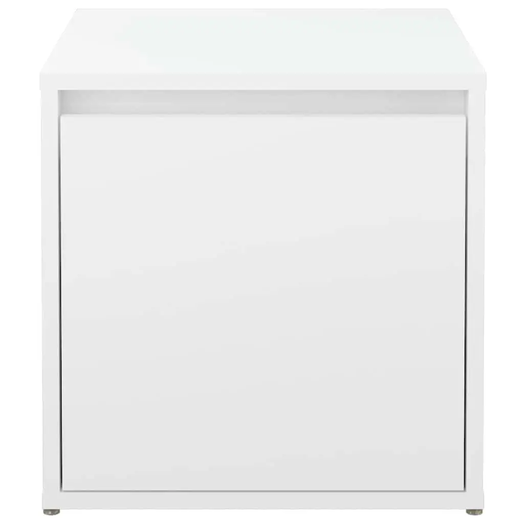 White Storage Chest Box with Spacious Drawer